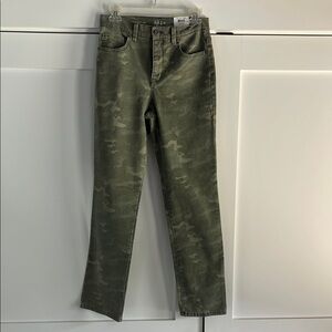Olive Camouflage Women’s Jeans